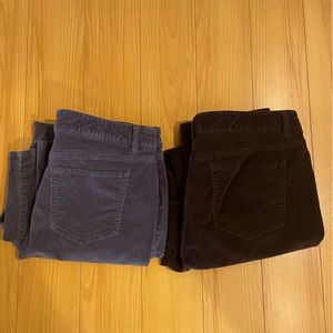 Corduroy Pants (Set of Two)